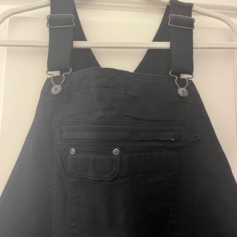 Duluth Trading Co Black Workwear Overalls - Picture 3 of 5